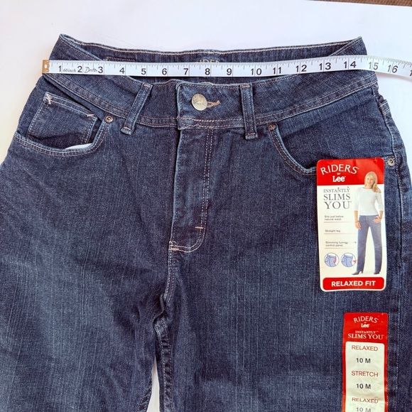 Woman’s LEE Riders Denim Jeans Size 10M 
NWT Stretch Straight Leg​ - Picture 5 of 9